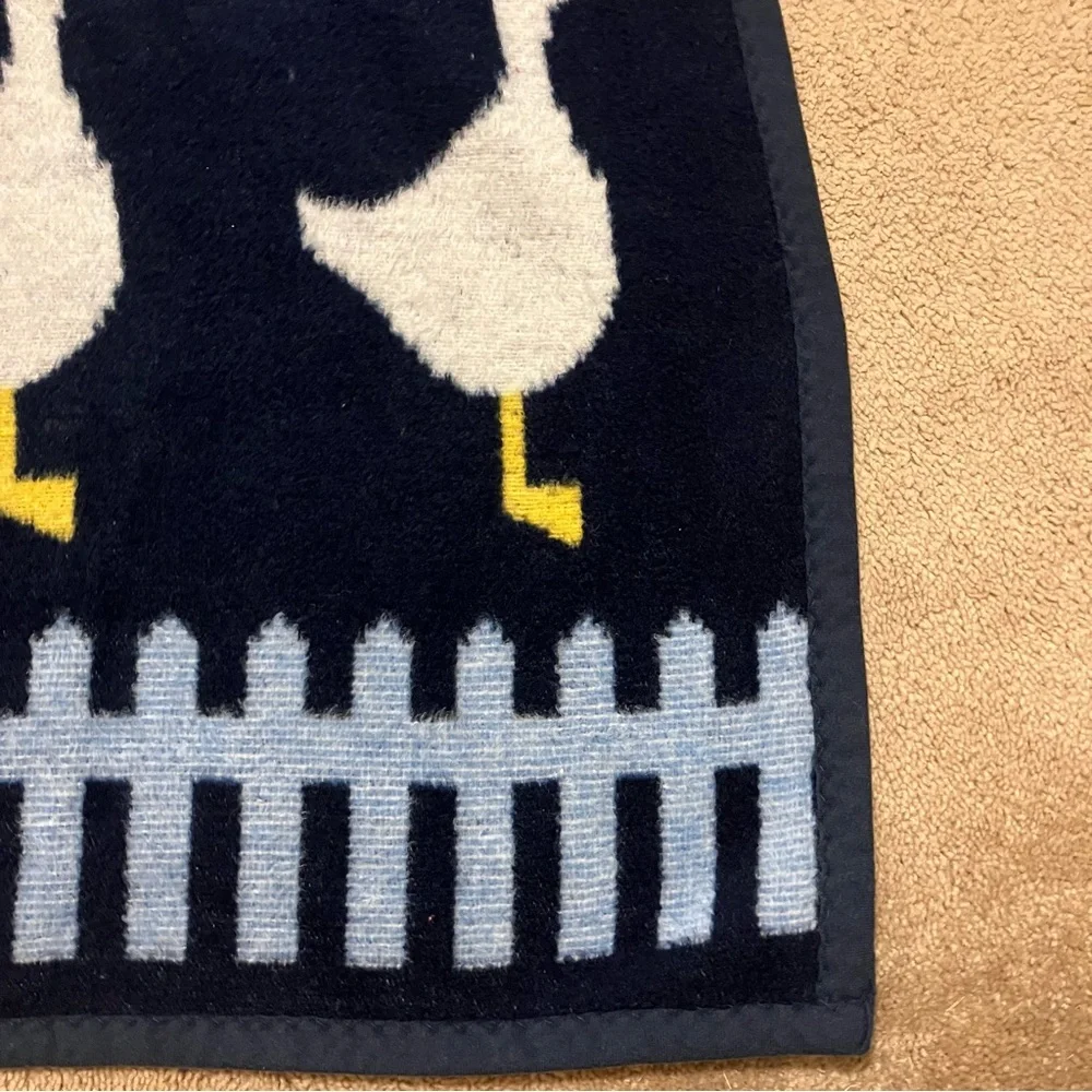 VTG 1986 Vuteks for‎ Crown Crafts Farm Animal Blanket Heavy Fleece 55x70